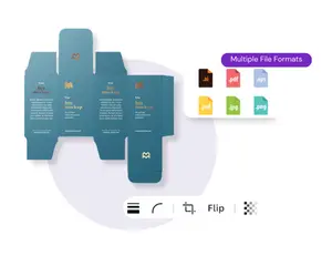 File generation for box printing